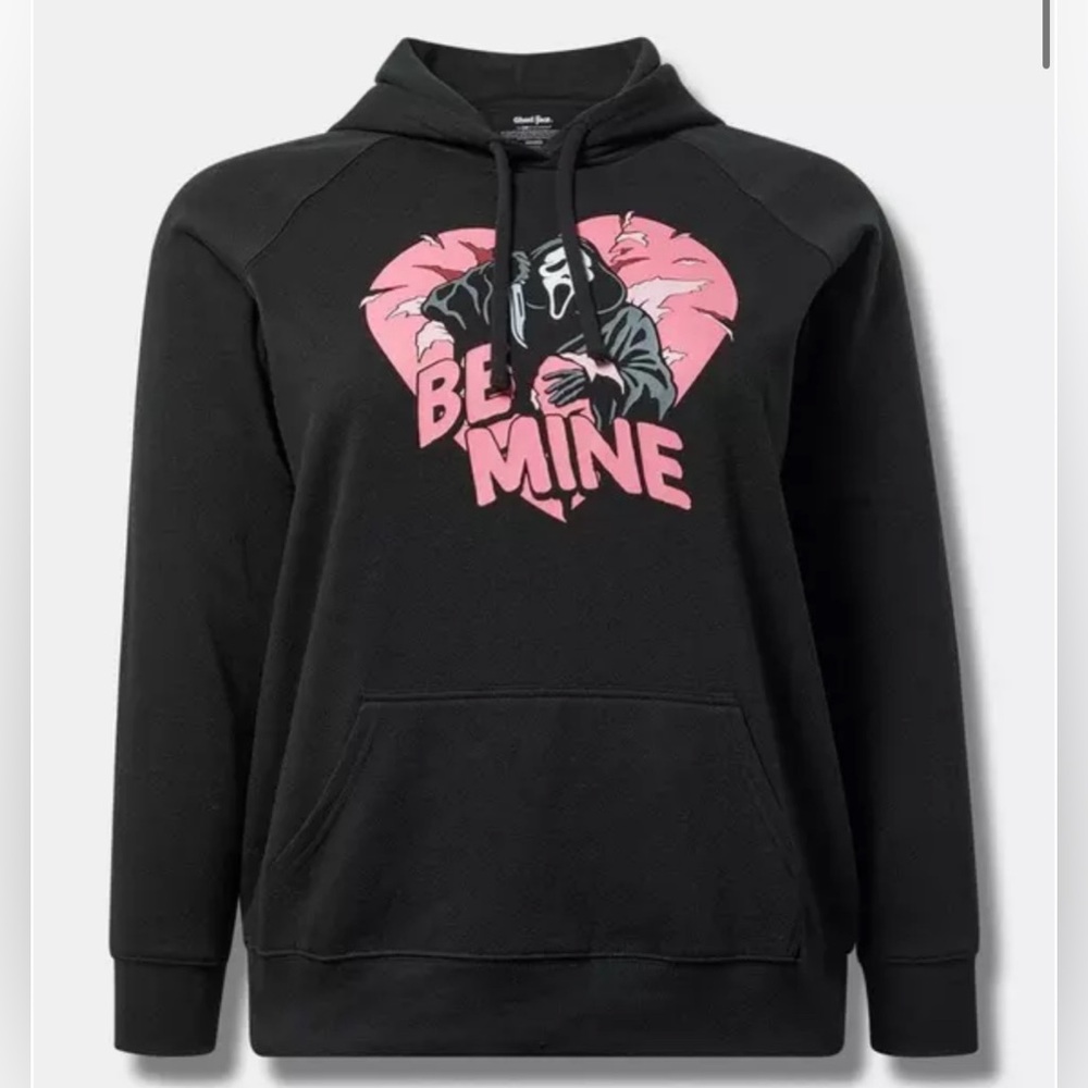 Torrid Scream Ghostface Be Mine Classic Fit Hoodie Size 2